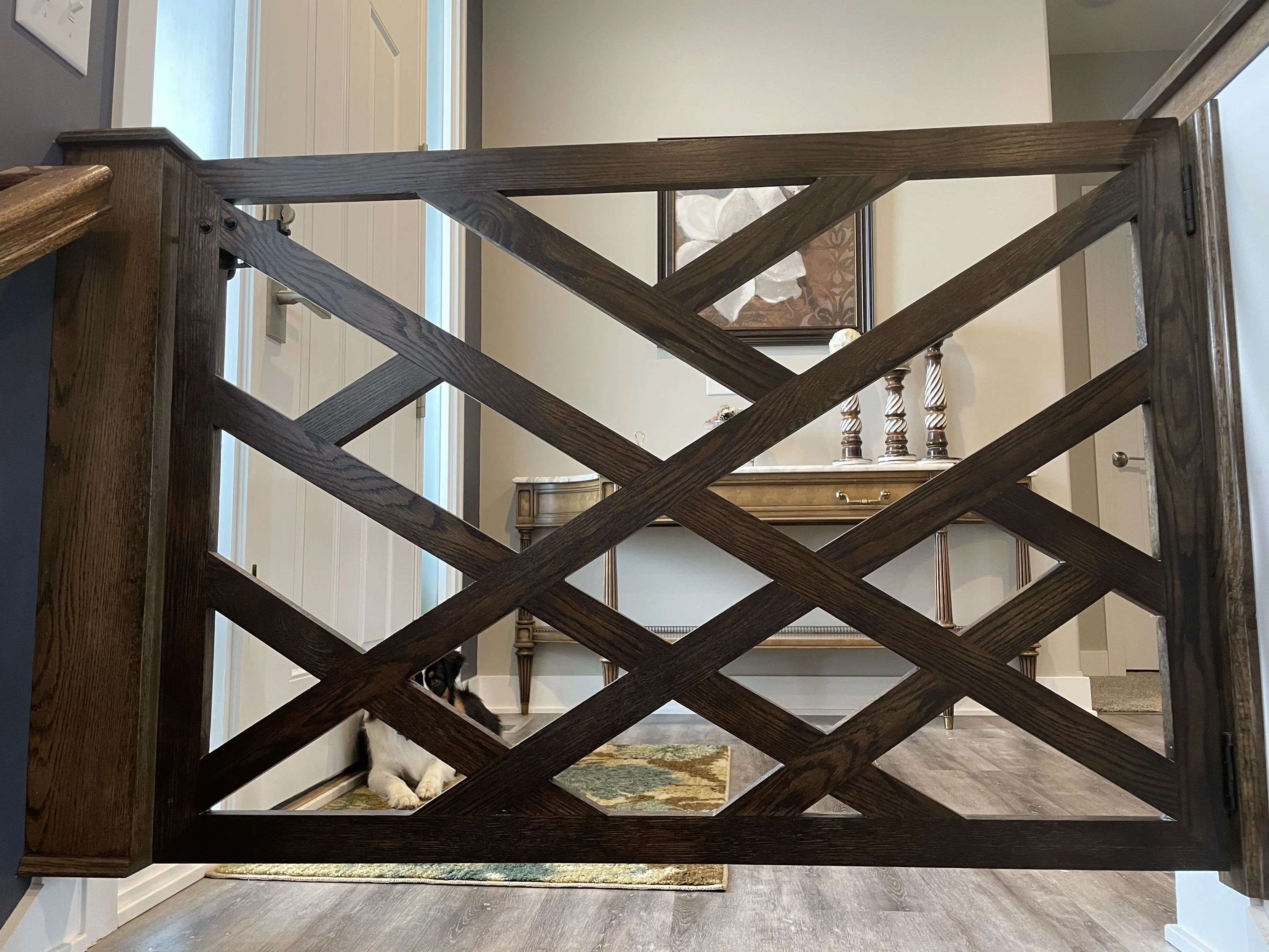 Gallery of custom real-wood furniture, cabinets, kitchen islands, and built-ins showcasing craftsmanship and quality